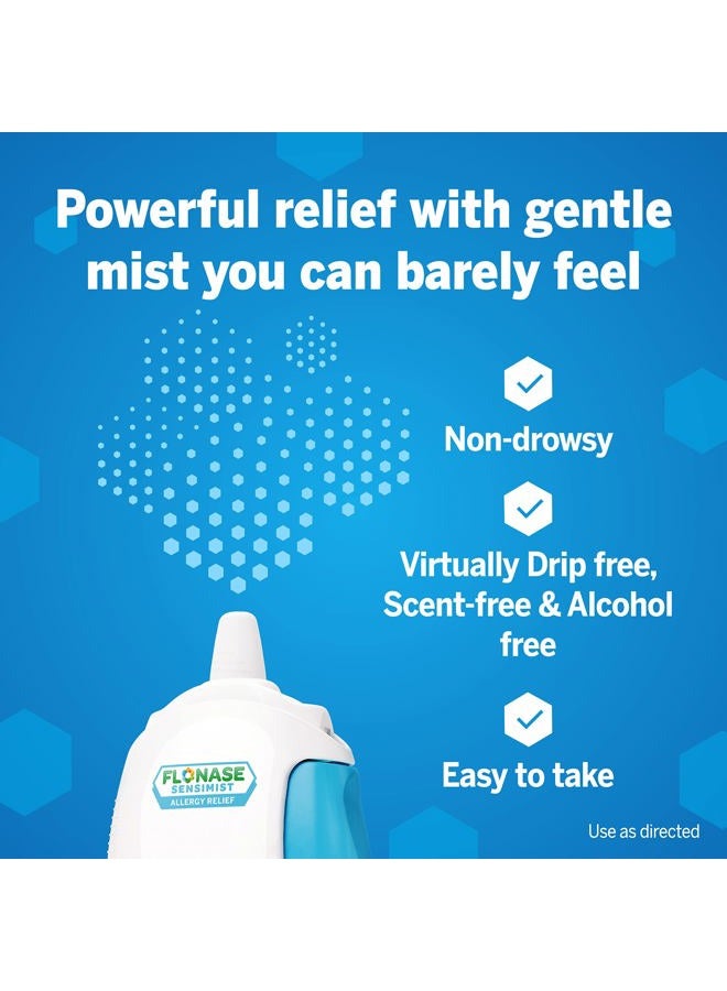 FLONASE Sensimist Allergy Relief Nasal Spray for Non-Drowsy, 24-Hour Multi-Symptom Allergy Relief – 120 Sprays - Image 4