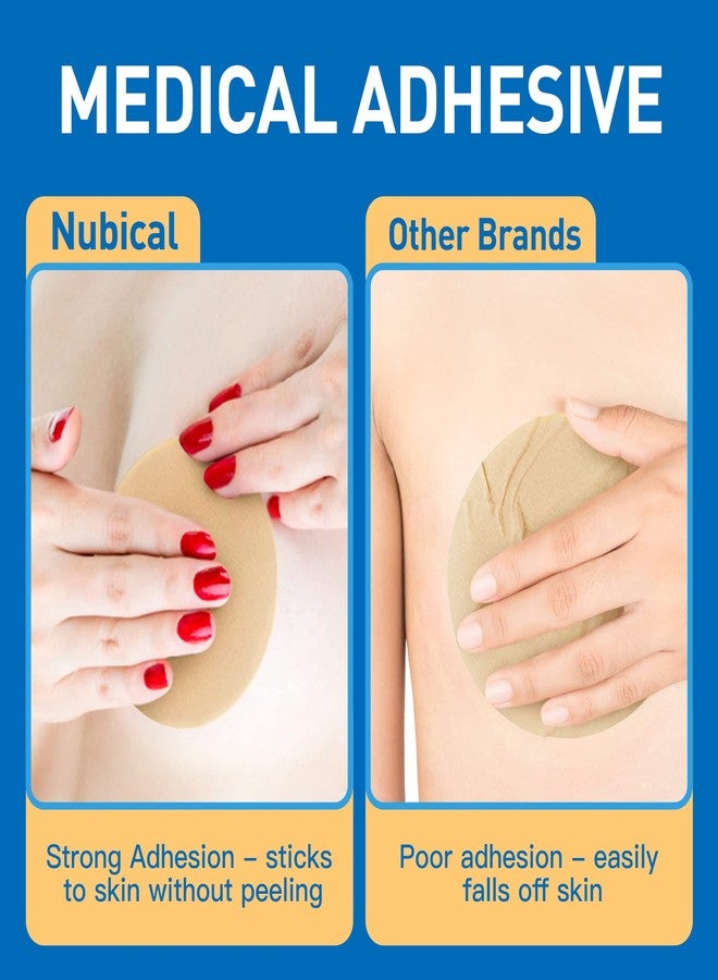 Nubical Medical Silicone Scar Sheets 8 Pack, Breast Scar Treatment After Surgery, Post Surgery Supplies Scar Removal Sheets，Breast Reduction After Surgery for Scars - Image 3
