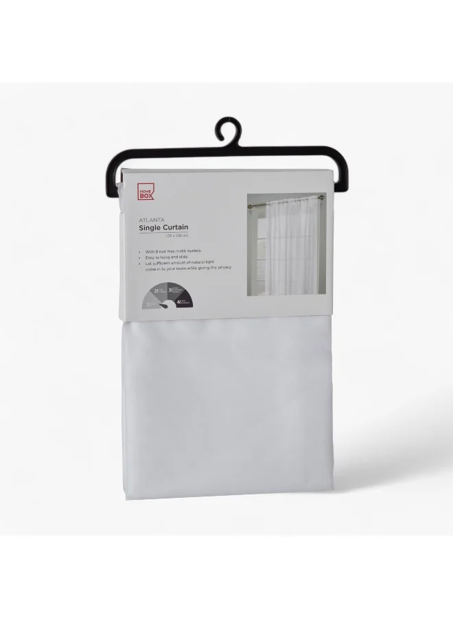 Home Box Atlanta Single Voile Sheer Curtain - 135x240 cm