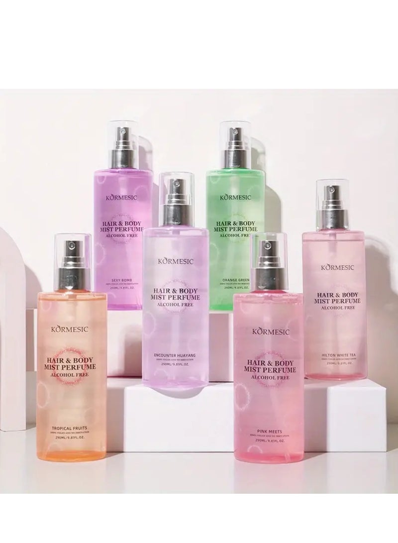 Kormesic عطر كورميسيك للشعر والجسم، خالي من الكحول، شاي هيلتون الأبيض - Image 3