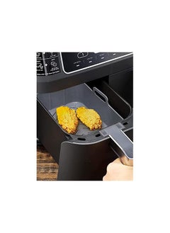 vesus 2PCS Silicone Air Fryer Liner for Microwave Oven - Grey | Air Fryer Accessories for Air Fryer Oven - Non-Stick Airfryer Silicone Liner  - Image 2