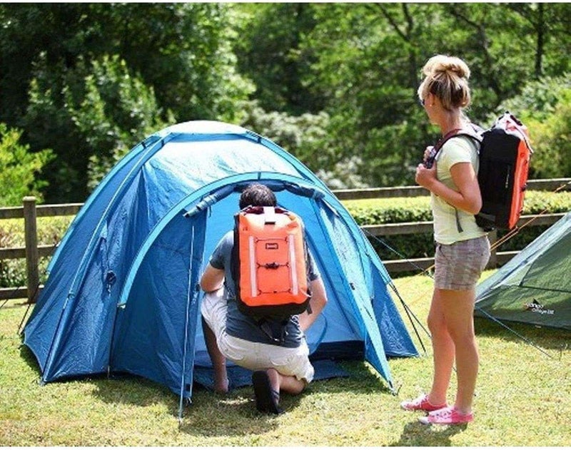 Overboard Pro-Vis Waterproof Backpack - 30 Liters, High Visibility Orange - Image 5