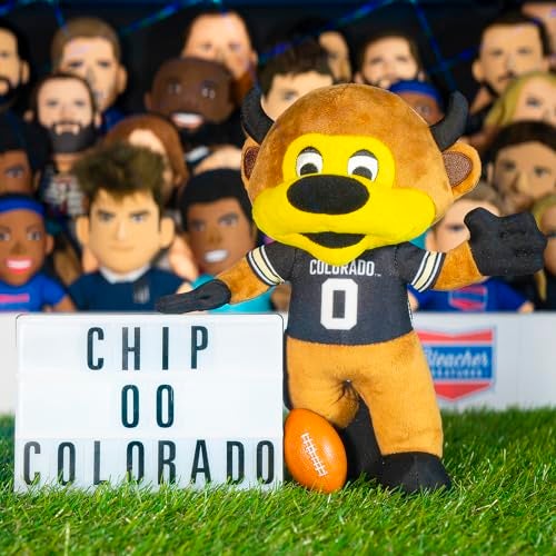 Bleacher Creatures Colorado Buffaloes Chip The Buffalo 10 Mascot Plush Figures A Mascot for Play or Display - Image 5
