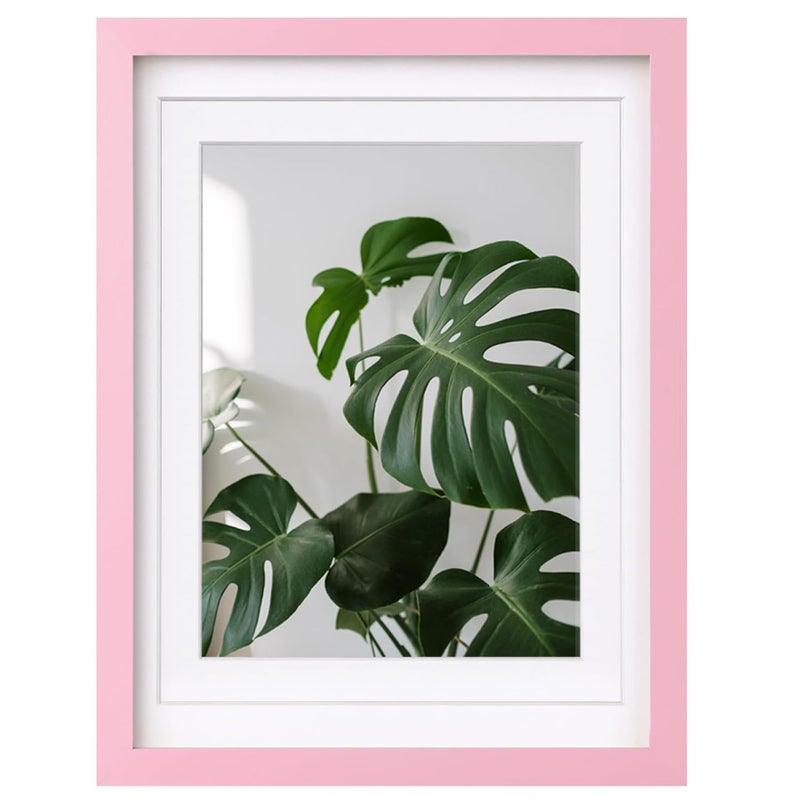 Egofine Egofine 12x16 Picture Frame with Plexiglass Display Pictures 9x1211x14 with Mat or 12x16 Without Mat for Tabletop and Wall Mounting Pink 