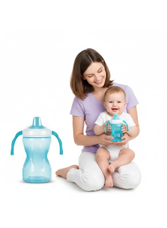 Momeasy 10oz/300ML Training Cup with Handle 45204 Blue - Image 3