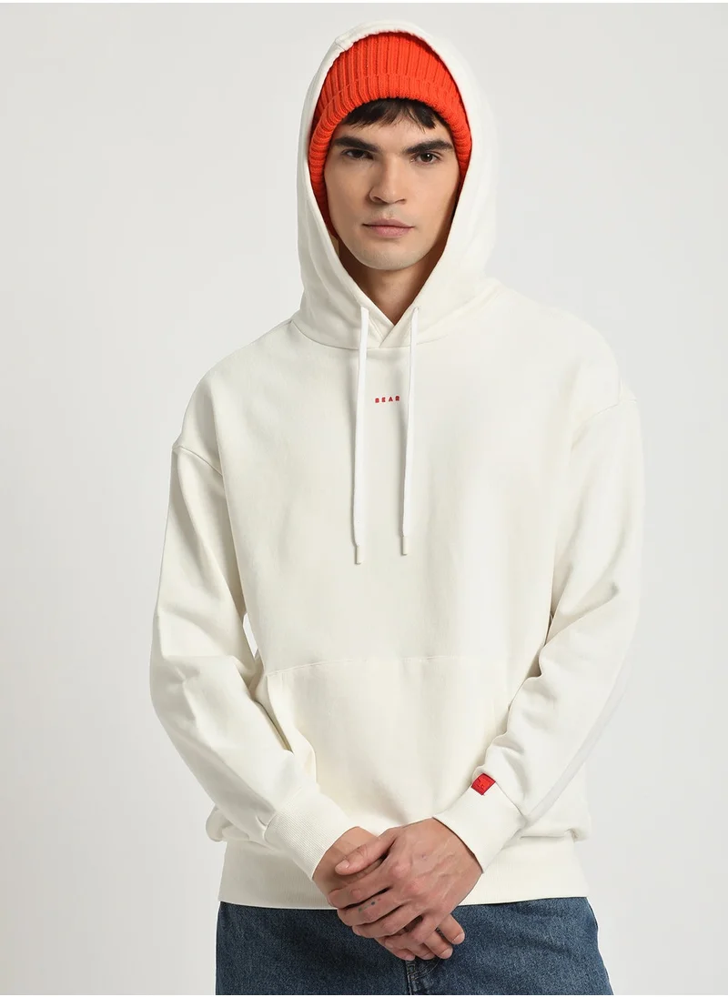 ذا بير هاوس Men's Hoodie Casual Pullover Sweatshirt with Kangaroo Pocket and Adjustable Hood Soft Warm and Stylish for Winter Travel and Everyday Wear