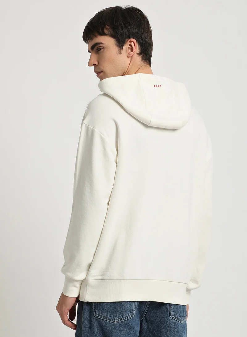 THE BEAR HOUSE Men's Hoodie Casual Pullover Sweatshirt with Kangaroo Pocket and Adjustable Hood Soft Warm and Stylish for Winter Travel and Everyday Wear