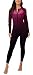 Halcurt Womens Long Sleeve Rash Guard Modest Bathing Suit Full Body One Piece Swimsuit Zipper 2XL - Image 2