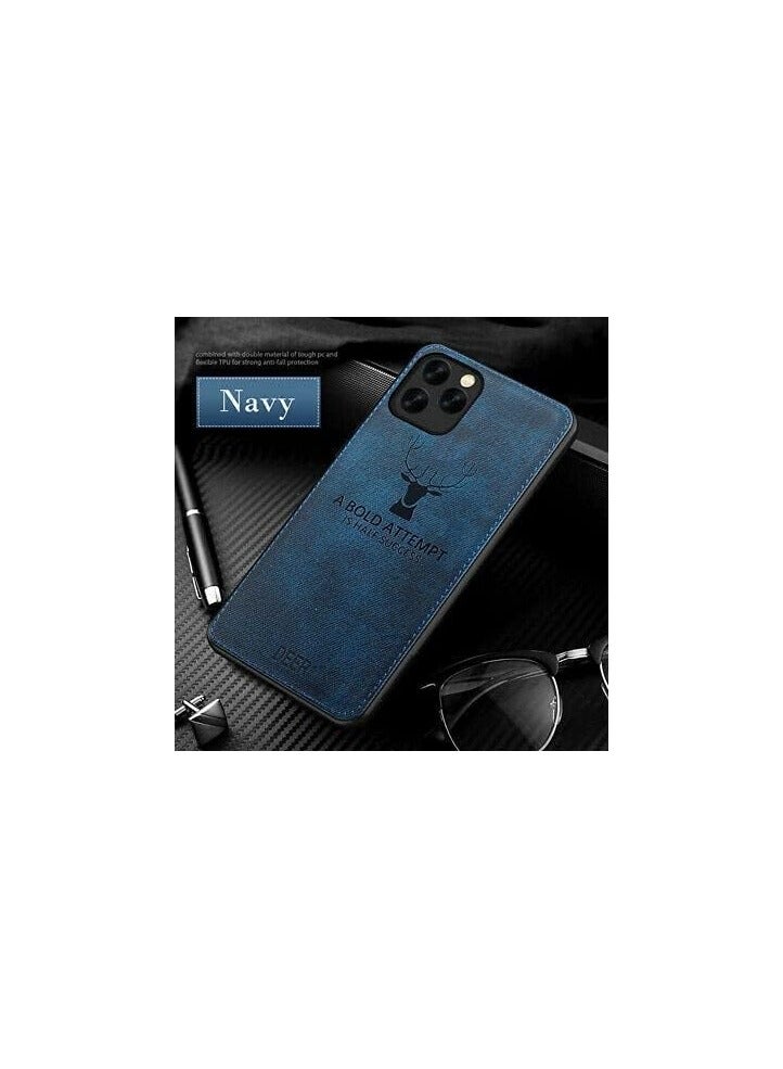 ELMO3EZZ Reno 6 Pro Digital Luxury Soft Texture Patterned TPU Cloth Case, Dirt-Resistant, Anti-Shock, Anti-Fingerprint, Full Body Protective For Oppo Reno 6 Pro (Blue) - Image 2