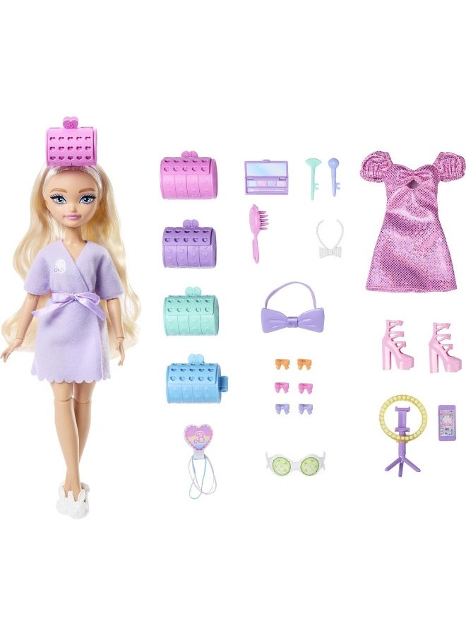 Barbie Dream Besties Get Ready With Malibu Fashion Doll Playset - Image 2