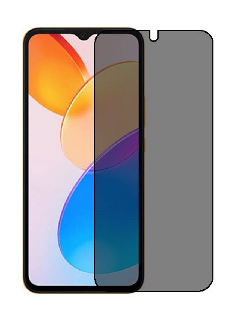 we3 Tempered Glass Screen Protector Anti-Spy Privacy Designed For Honor X5 Full Glue Edge to Edge Full Screen Coverage And Bubble Free - Image 1