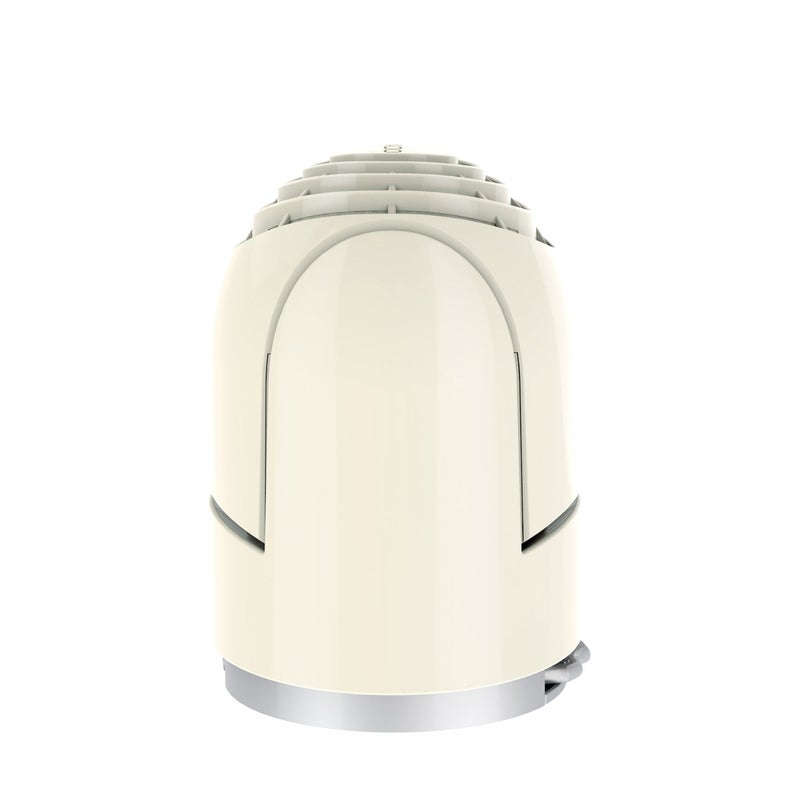Vornado Flippi V6 Compact Air Circulator Fan, Quiet Portable Travel Fan for Office or Bedroom, Adjustable Head, 2 Speeds, Vintage White - Image 2