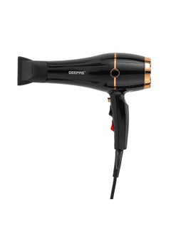 2200 W Hair Dryer- GHD86069 High Speed And Cool Shot Function, 2 Speed, 3 Heat Settings Includes Nozzle, Diffuser, High Speed Long Life AC Motor