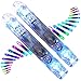 UltraPoi Ultralight LED Glow Stick Pair 2 Customizable Rainbow Light Stick with Over 70 Brilliant Color Modes Flashing Patterns LED Concert Stick for Poi Flow Arts Light Spinning - Image 3
