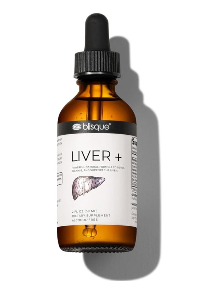 Liver Complex Supplement to Detox, Cleanse, and Repair The Liver 2 ounce 59 serving