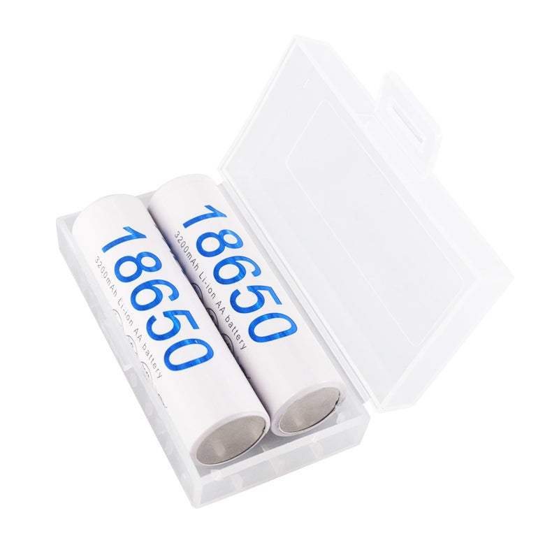 Battery Storage Transparent Plastic Case - Waterproof Durable Portable Organizer for 18650 Lithium Batteries, Travel Camping Use - Image 4