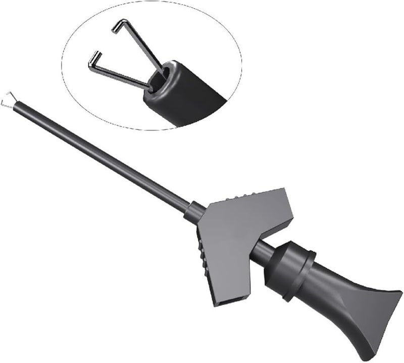 Spring Loaded IC Test Hook Clips Grabber For Logic Analyzer Oscilloscope - Image 4
