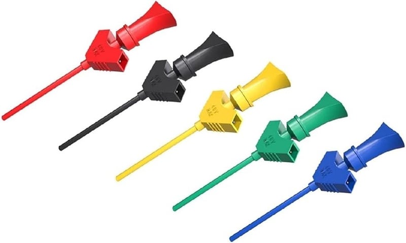 Spring Loaded IC Test Hook Clips Grabber For Logic Analyzer Oscilloscope - Image 2