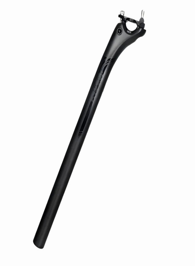 FCCRACING Toseek Carbon Fiber Bicycle Seatpost 400mm Matte Black for MTB & Road Bikes (27.2MM) - Image 1