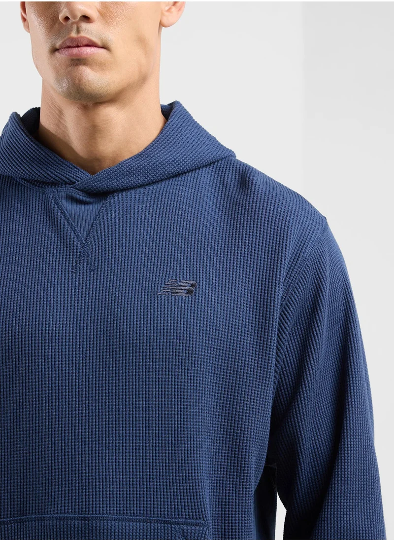نيو بالانس Waffle Knitted Hoodie