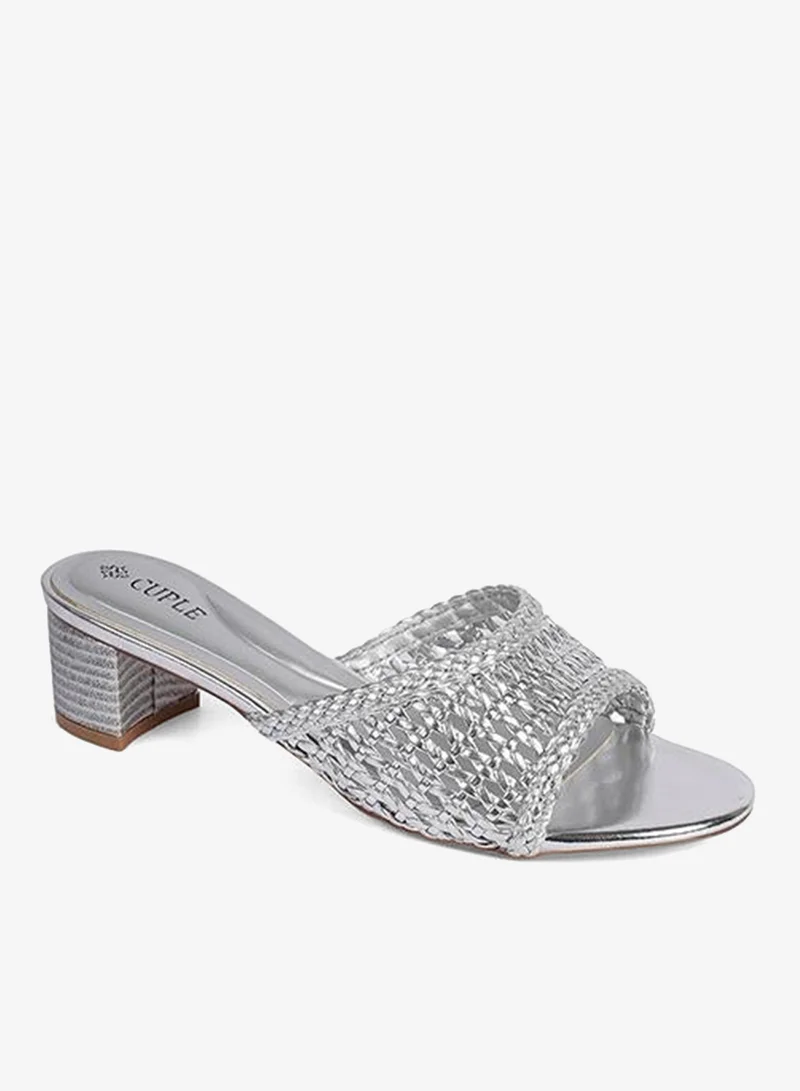 Cuple Womens slip-on heels
