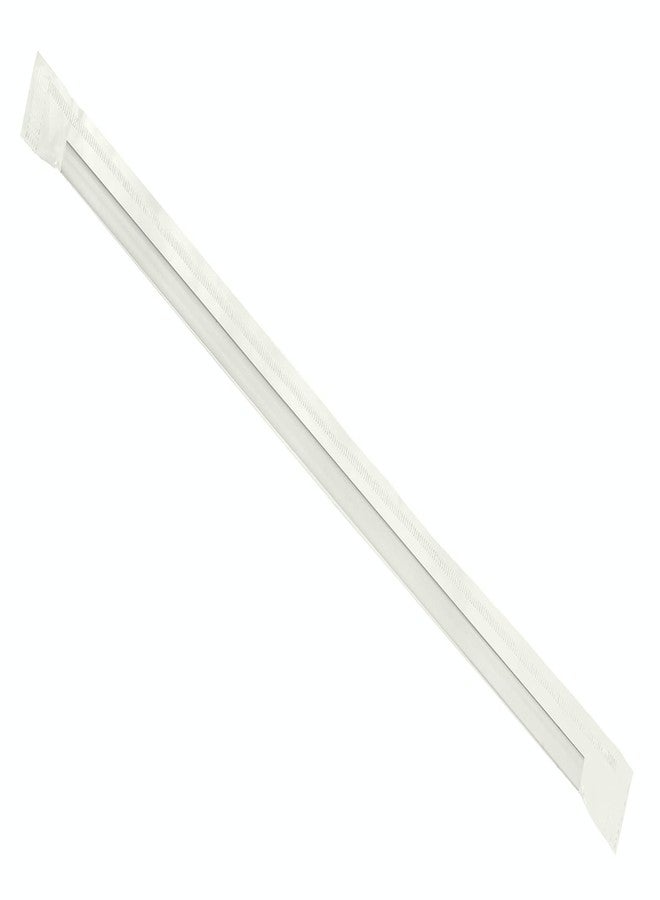 Concession Essentials Plastic Straws Wrapped 1000 Pack - 8 inch Drinking Straw, Foodservice Disposable Straws, Bulk Set (CEClear7.75wrapped-1000ct) - Image 4
