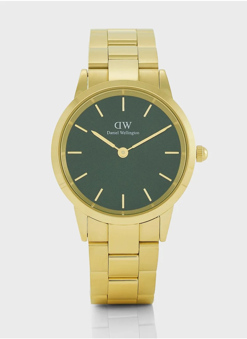 DANIEL WELLINGTON Iconic Steel Strap Analog Watch