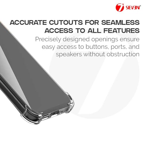 7-Seven 7SEVEN® Back Cover for Mi Redmi 12 4G Transparent Mobile Back Case Shock Proof Design Camera Edges Protection Crystal Clear Phone Case Silicon Soft TPU and Flexible Bumper Phone Cover - Image 5