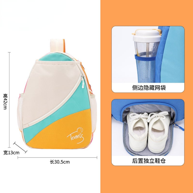 Unisex Badminton Backpack for Kids, Waterproof Training Bag - Image 4