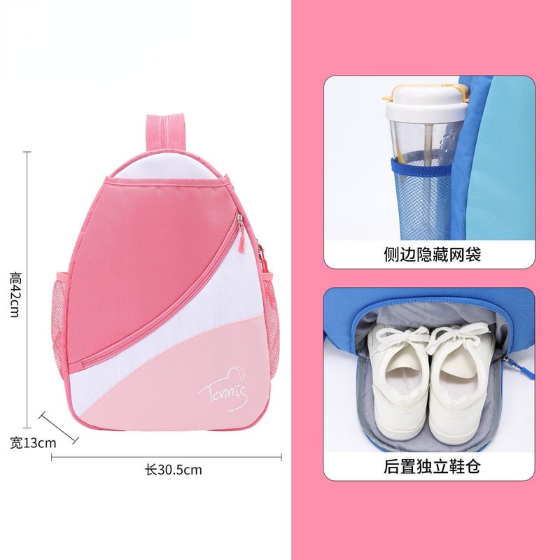 Unisex Badminton Backpack for Kids, Waterproof Training Bag - Image 2