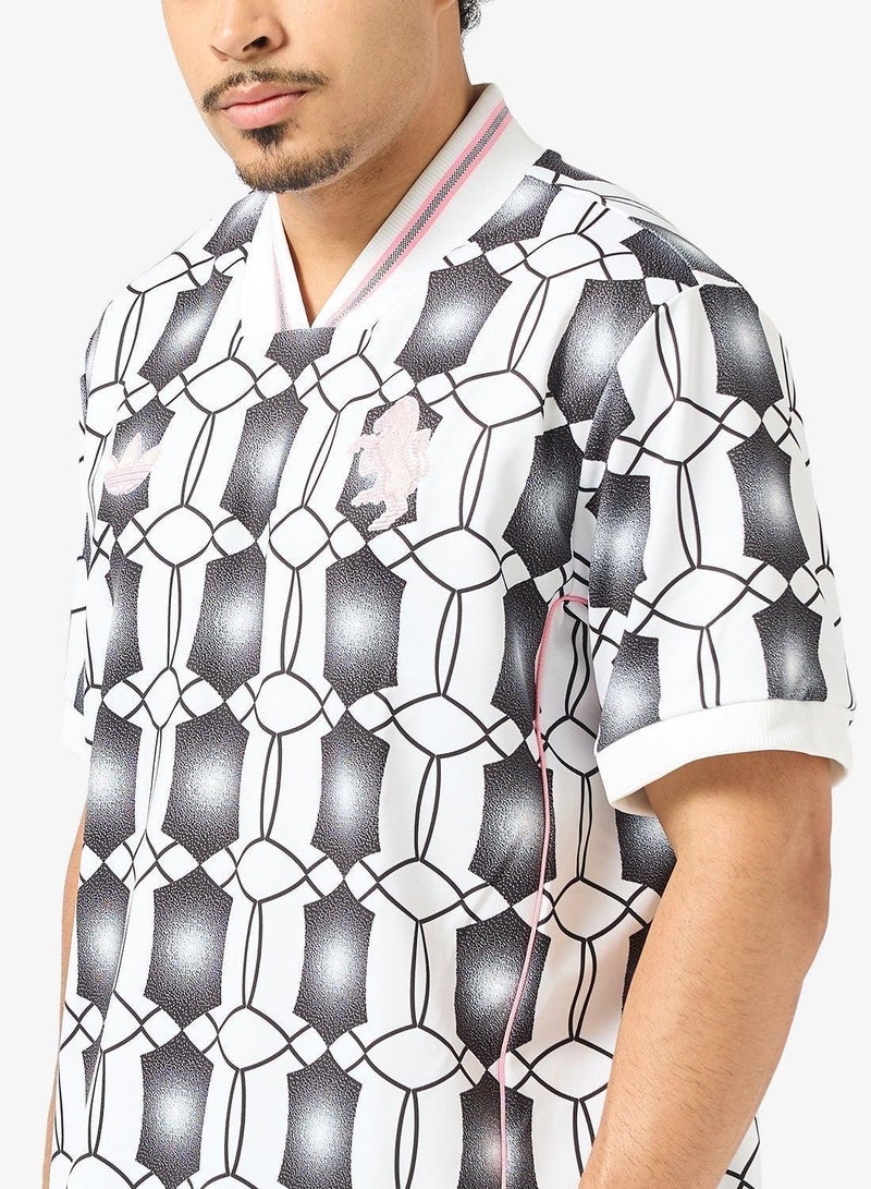 Adidas Juve Lf Jsy White Jersey (Short Sleeve) Jerseys For Men - Image 3
