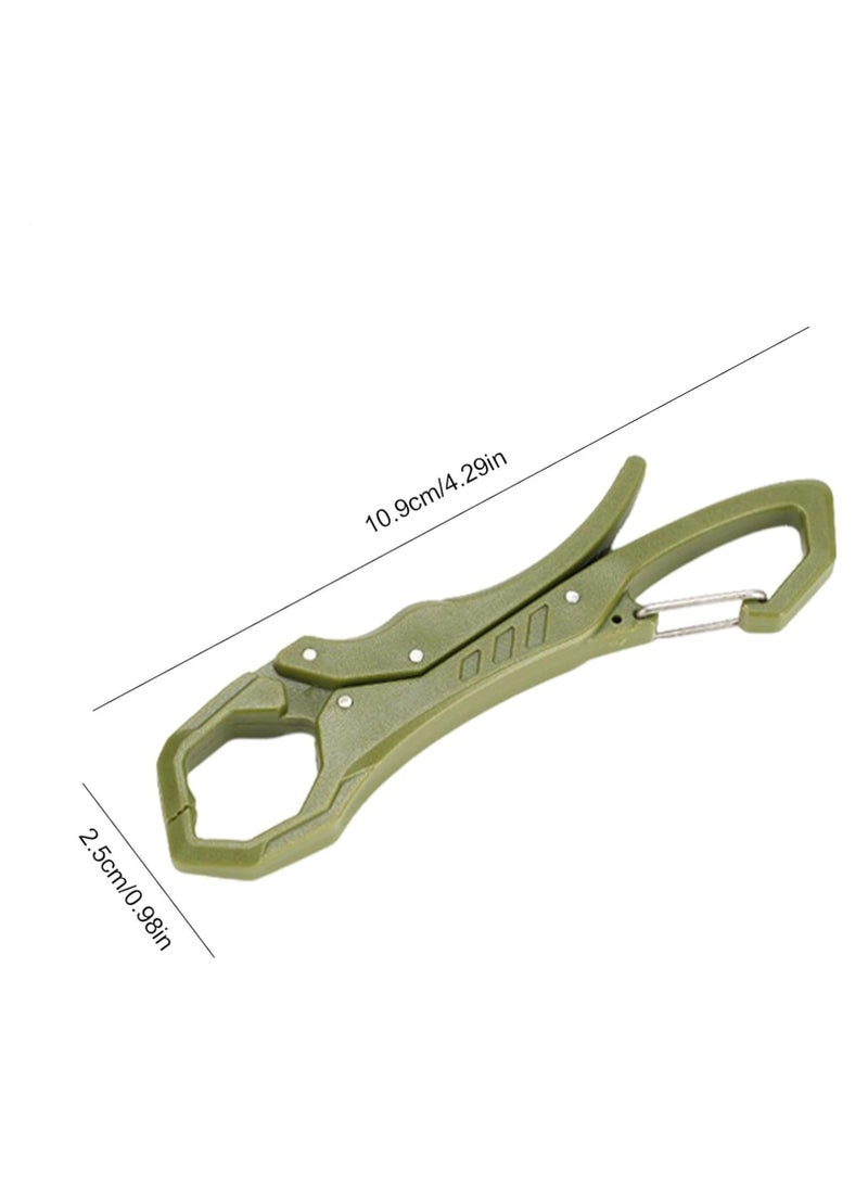 CMGTYYD 4Pcs Mitten Clip Fishing Gripper - Fish Lip Gripper Keychain Outdoor Mitten Clip | Mitten Clip Outdoor | Mitten Clip Keychain Multi-Functional Fishing Gripper | Large Opening Carabiner Fishing Pliers - Image 5