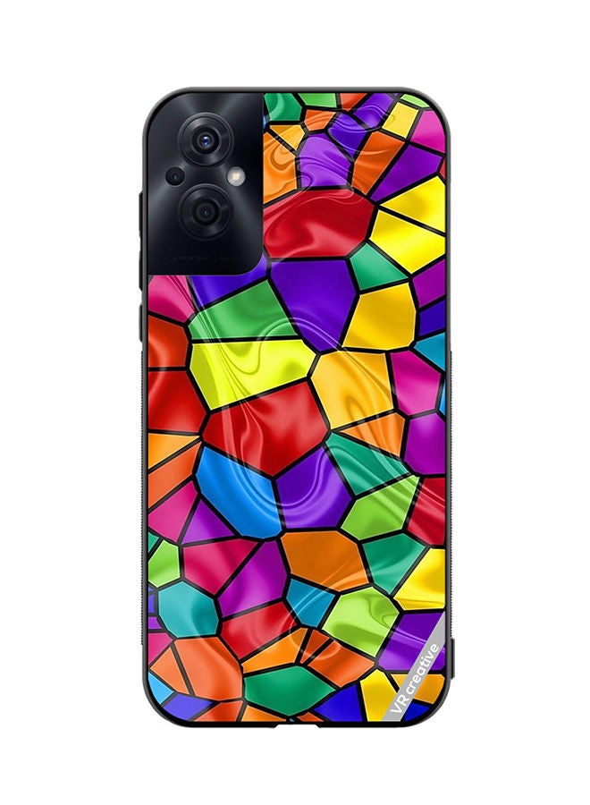 VR CREATIVE Protective Case Cover For Oppo Reno8 Z Mix Color Design Design Multicolour - Image 1
