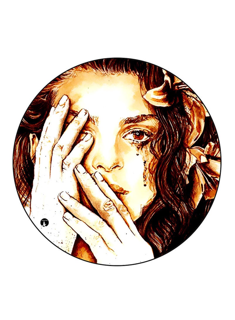 RKN Woman Printed Mouse Pad  Multicolour