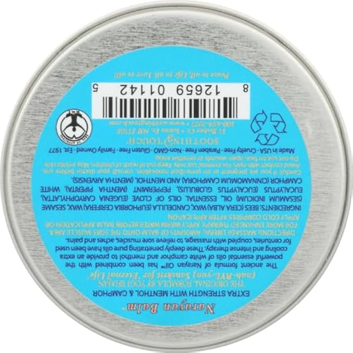 Soothing Touch Sore Extra Strength Muscle Balm Tin, Narayan, 1.5 Ounces, Packaging May Vary - Image 3