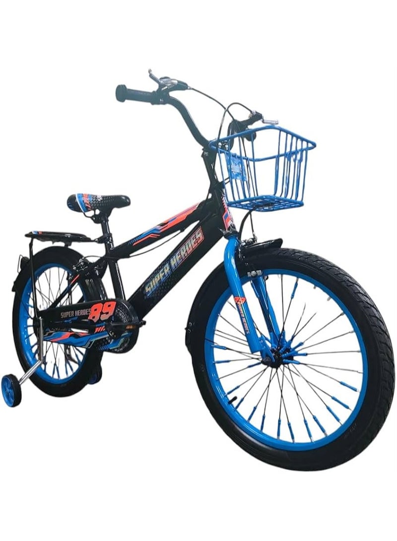 Super hero Boys Bike size16 Inch Steel Frame, from(4 to 6 years )