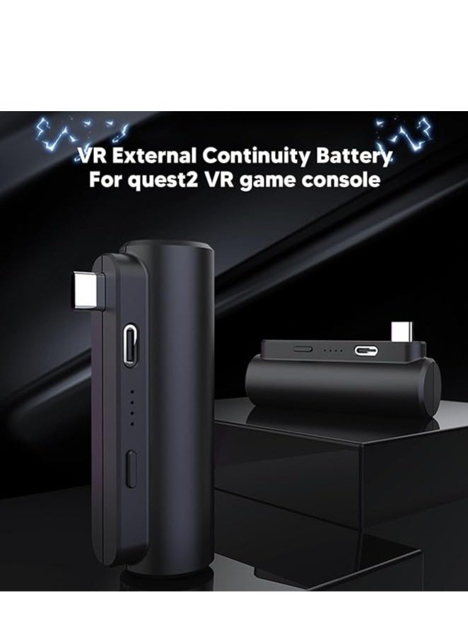 Generic Battery pack for Quest 2, portable VR charger battery with LED indicator and independent switch, 3400 MAh VR extension battery for 2-3 hours of playback  - Image 2