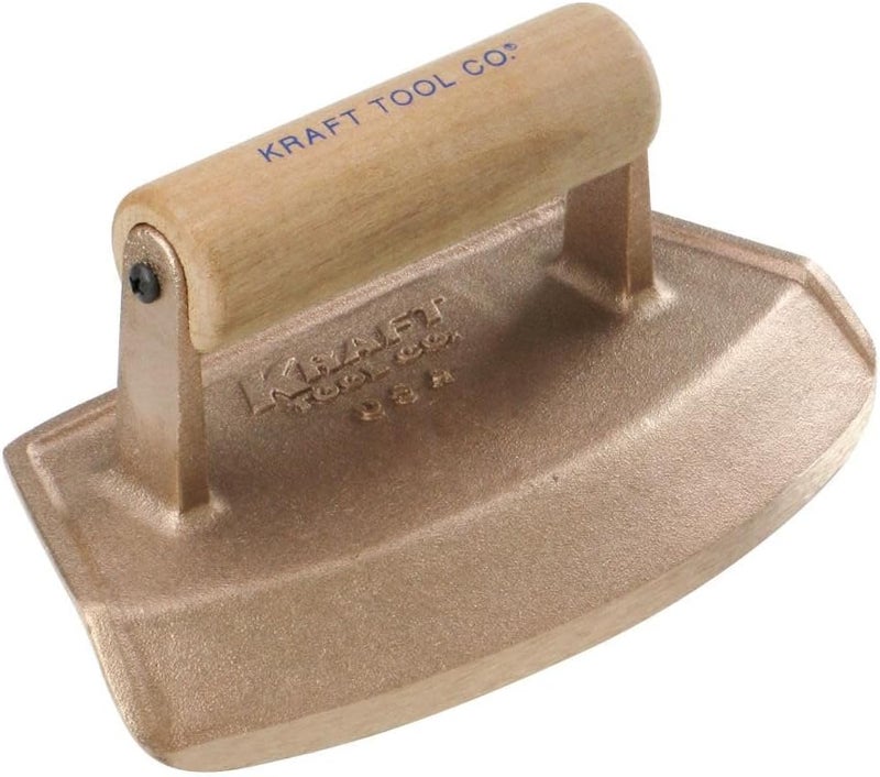 Kraft Tool CF385 Diameter Chamfer Tube Bronze Edger with Wood Handle, 24-Inch - Image 1