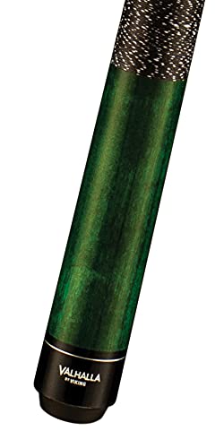 Viking Valhalla 100 Series with Irish Linen Wrap 2 Piece 58 Pool Cue Stick VA115 21oz Green - Image 3