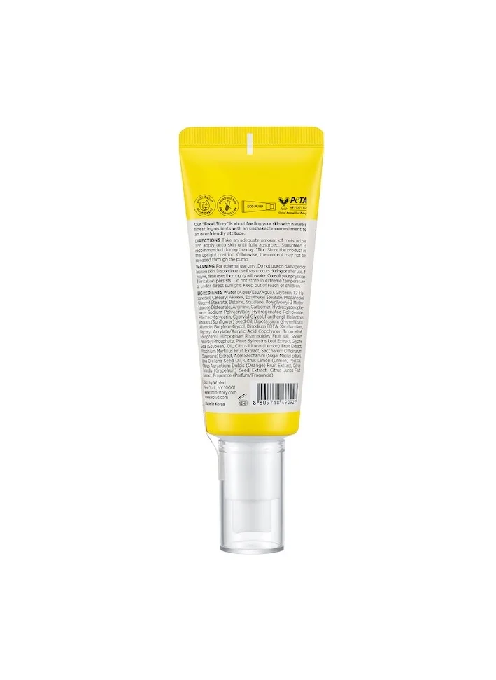 Food story for skin Food Story Lemon Vitamin Fresh Moisturizer