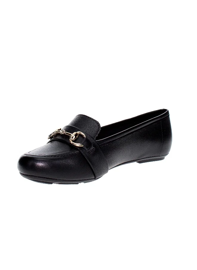 Beira Rio Beira Rio Ladies Closed/Flat Shoes Black | Made In Brazil