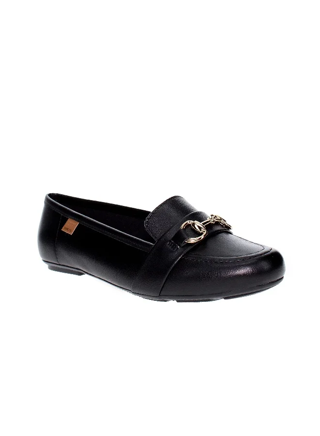 Beira Rio Beira Rio Ladies Closed/Flat Shoes Black | Made In Brazil