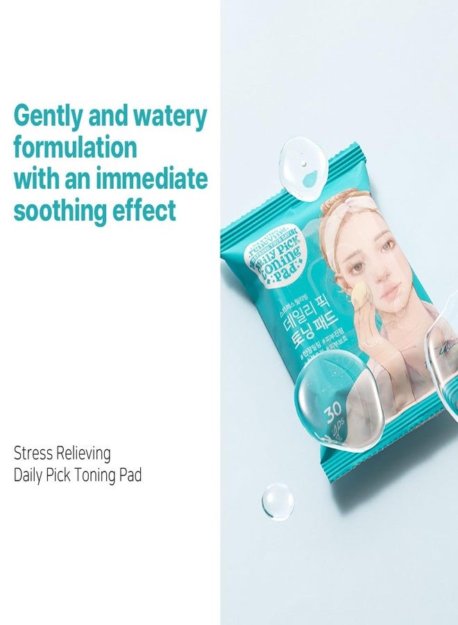 Ariul Stress Relieving Daily Pick Toning Pads – Hydrating & Soothing, Gentle Exfoliation, Dual-Sided Vegan Fabric, Large Size, 50% Cica Extract, Korean Skin Care, 30 Counts x 3 Packs - Image 3