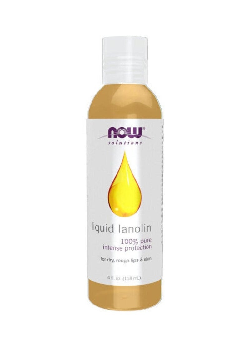 now - Liquid Lanolin 100% Pure Intense Protection For Dry, Rough Lips & Skin 118ml - Image 1