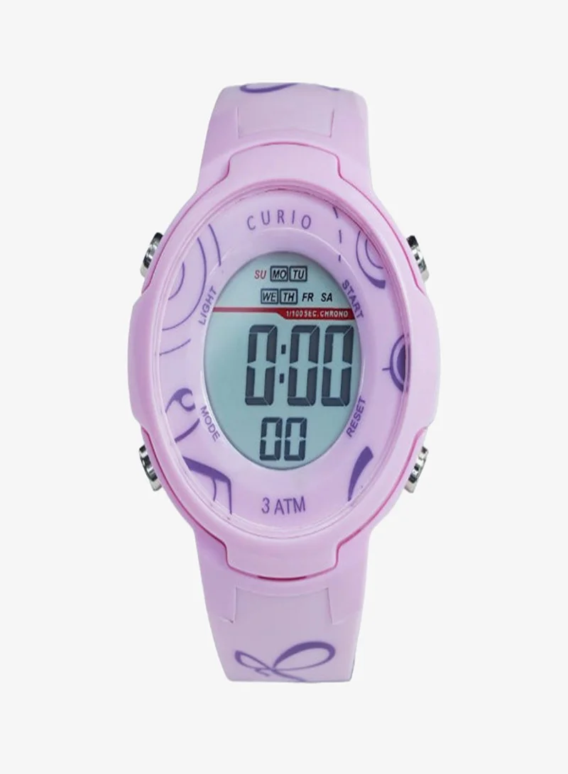 Curio Kids's Plastic Digital Watch CU-8211L-6 - 38 mm