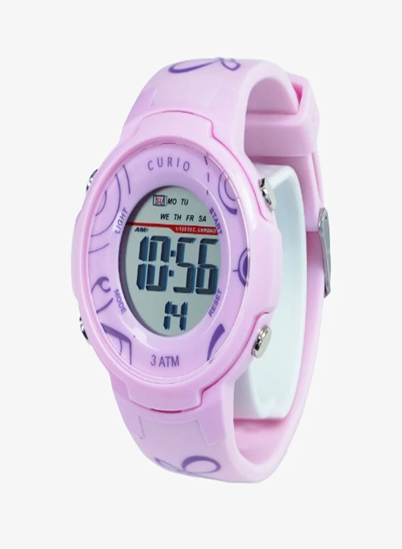 Curio Kids's Plastic Digital Watch CU-8211L-6 - 38 mm