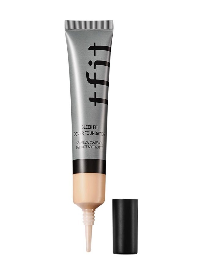 TFIT Sleek Fit Cover Foundation Shade N02 Nude 30g, Soft-Matte Coverage - Image 2