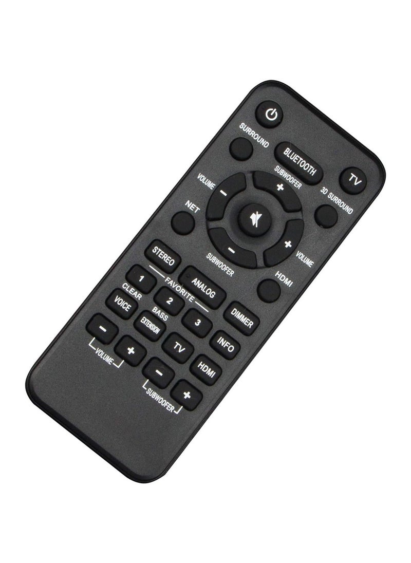 Generic - VAH0130 MBE112 Replaced Remote Control Fit for Yamaha MusicCast Bar 400 Surround System ATS-4080 and YAS-408 YAS408BL Soundbar - Image 1