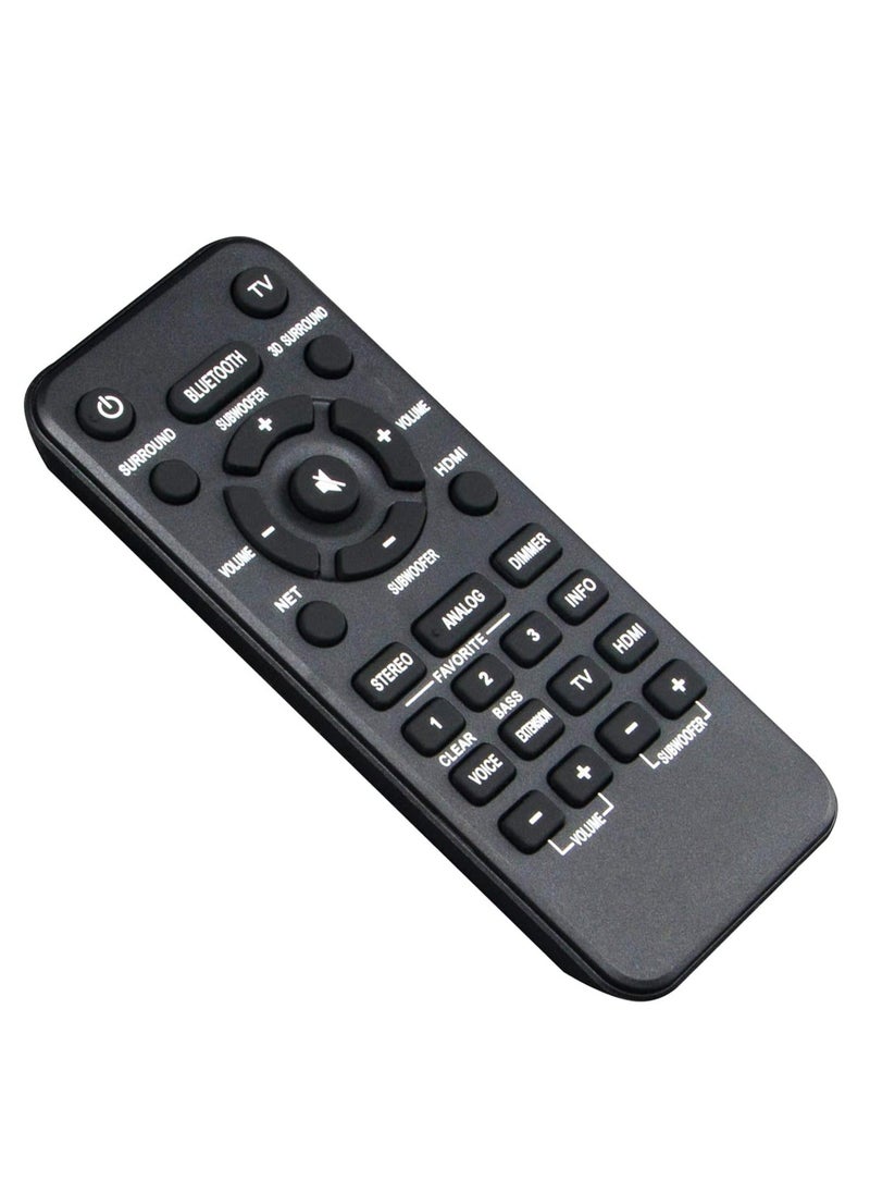 Generic - VAH0130 MBE112 Replaced Remote Control Fit for Yamaha MusicCast Bar 400 Surround System ATS-4080 and YAS-408 YAS408BL Soundbar - Image 1