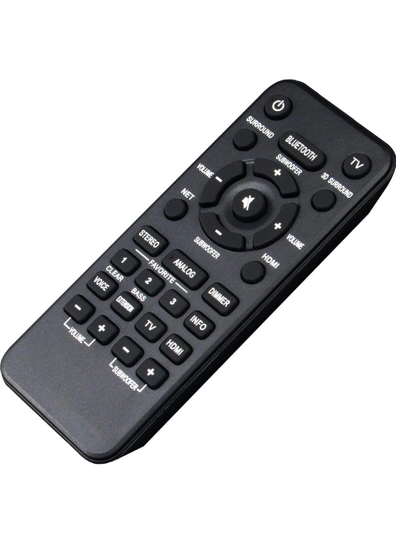 Generic - VAH0130 MBE112 Replaced Remote Control Fit for Yamaha MusicCast Bar 400 Surround System ATS-4080 and YAS-408 YAS408BL Soundbar - Image 1